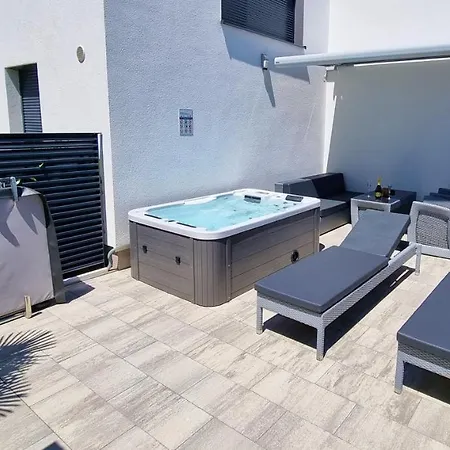 Bartol Luxury Krk Croatia, With Own Hot Tub - Whirlpool *