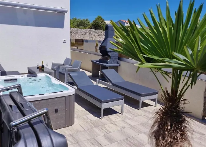 Bartol Luxury Krk Croatia, With Own Hot Tub - Whirlpool Appartement