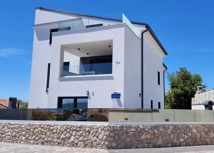 Bartol Luxury Krk Croatia, With Own Hot Tub - Whirlpool