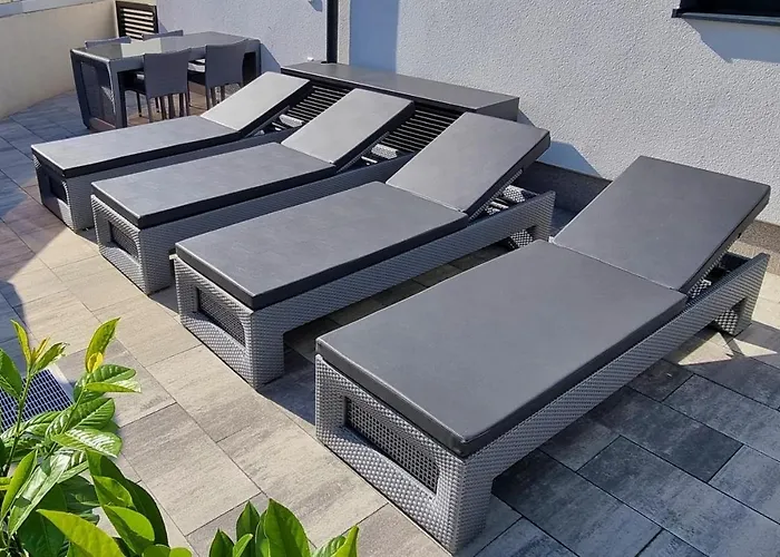 Bartol Luxury Krk Croatia, With Own Hot Tub - Whirlpool